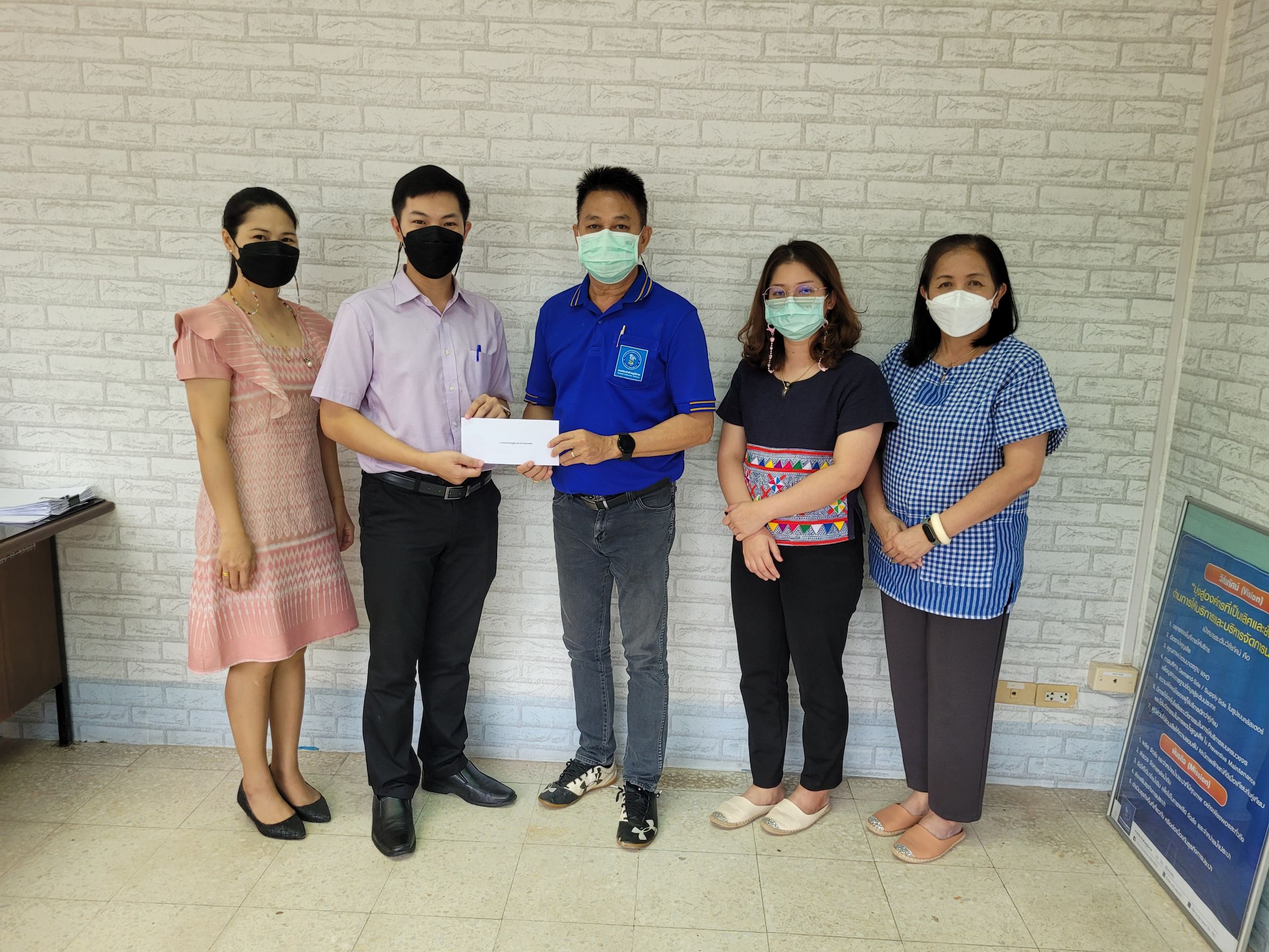 กปภ.สาขากำแพงเพชร "ใจบุญ" มอบทุนการศึกษาให้น้องได้เรียนต่อเป็นปีที่ 2