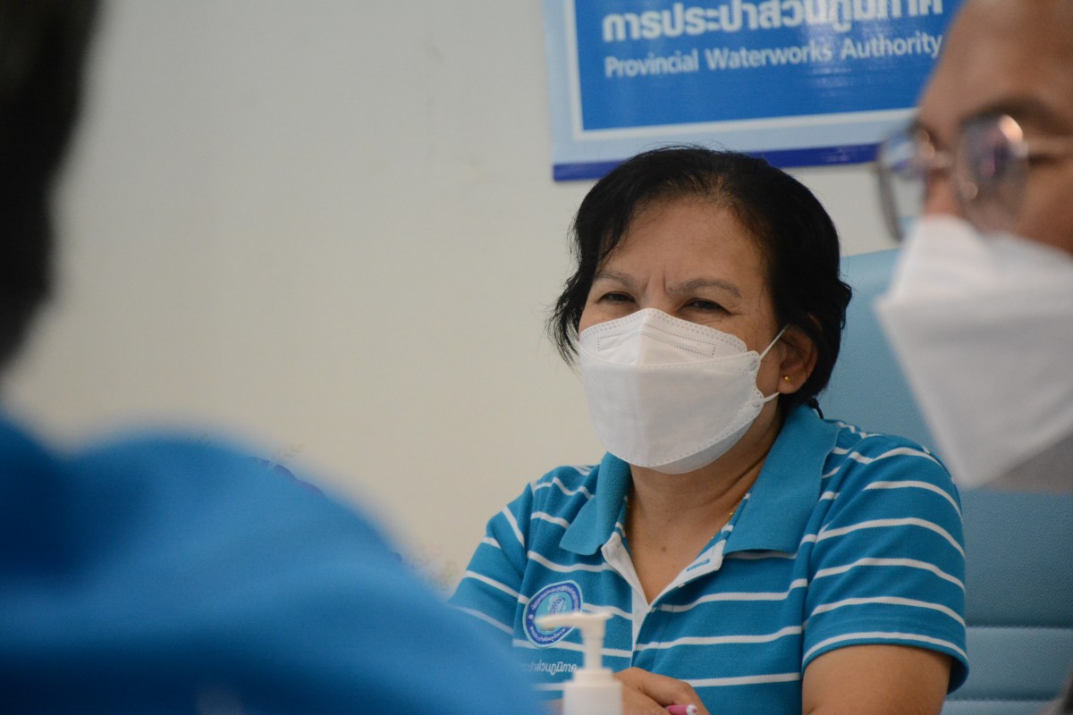 กปภ.สาขารังสิต(พ) ประชุมหารือร่วมกับบริษัทอ่านมาตร เพื่อให้การดำเนินการอ่านมาตรวัดน้ำและพิมพ์ใบแจ้งหนี้ให้มีประสิทธิภาพมากขึ้น