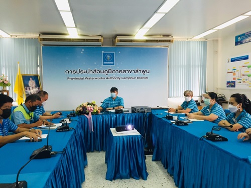 วัน ที่ 29 มิถุนายน พ.ศ. 2565 นายพรพจน์ ฑีฆายุ ผจก.กปภ.สาขาลำพูน พร้อมด้วยหัวหน้างานและพนักงานในสังกัด จัดกิจกรรมสนทนายามเช้า (Morning Talk) ครั้งที่ 9/2565 ประจำเดือน มิถุนายน 2565