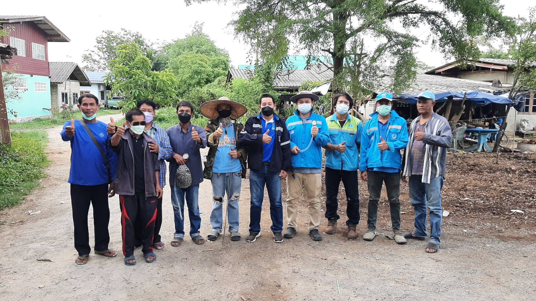 กปภ.สาขาสมุทรสาคร ขับเคลื่อนกิจกรรม CSR โครงการน้ำประปา กปภ. - อปท. เพื่อปวงชน ประจำปี 2565