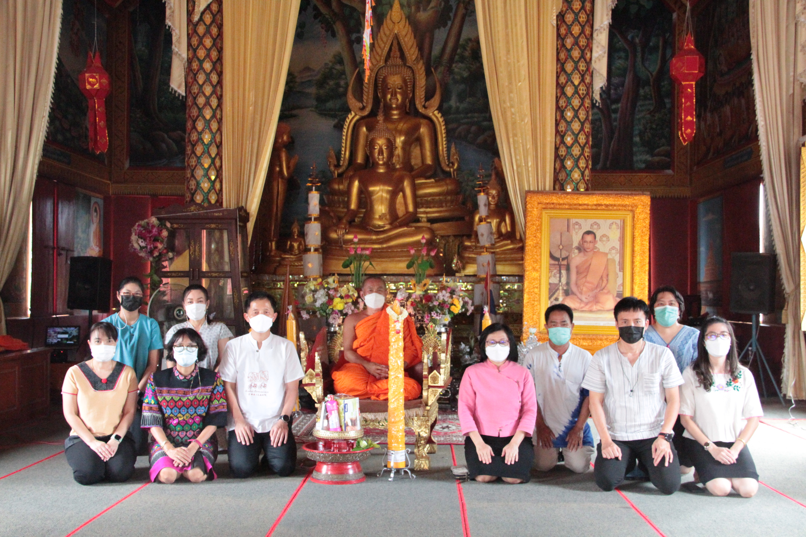 กปภ.ข.9 จัดกิจกรรมถวายเทียนพรรษา, สังฆทาน และเจริญภาวนาเนื่องในโอกาสวันอาสาฬหบูชา และ วันเข้าพรรษา