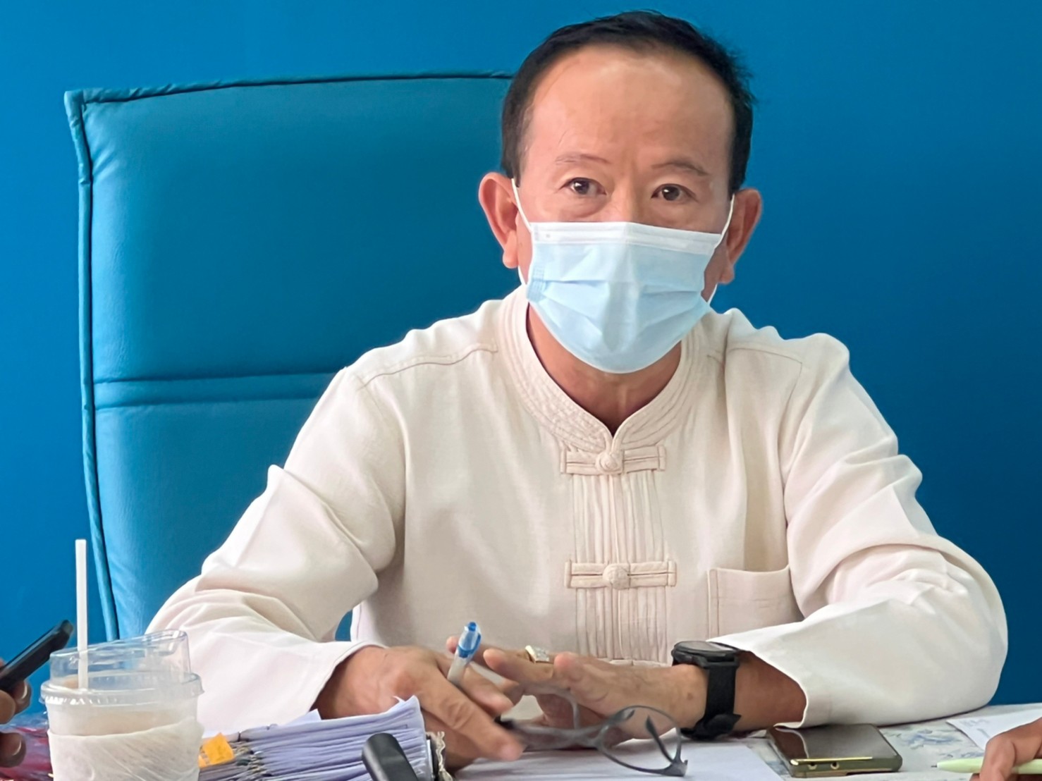 กปภ.สาขาพระนครศรีอยุธยา(พ) จัดกิจกรรมสนทนายามเช้า "Morning Talk" และ ประชุมคณะทำงาน WSP และ ประชุมสถานที่ทำงานน่าทำงานมีความปลอดภัย ครั้งที่ 10/2565