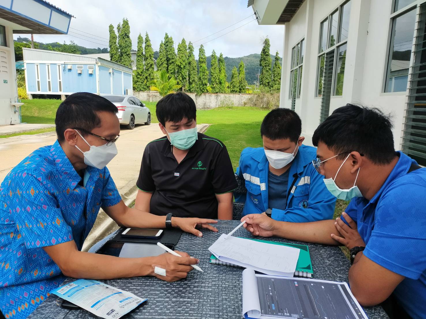 กปภ.สาขาภูเก็ต ร่วมกับกองแผน กปภ.ข.4 ลงพื้นที่สำรวจโครงการเพิ่มประสิทธิภาพจ่ายน้ำ