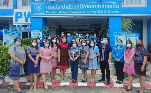 กบร.6 จัดกิจกรรมโครงการ "กบร. สัญจร" กลุ่มภาคีร้อยสินธุ์ ณ กปภ.สาขาร้อยเอ็ด