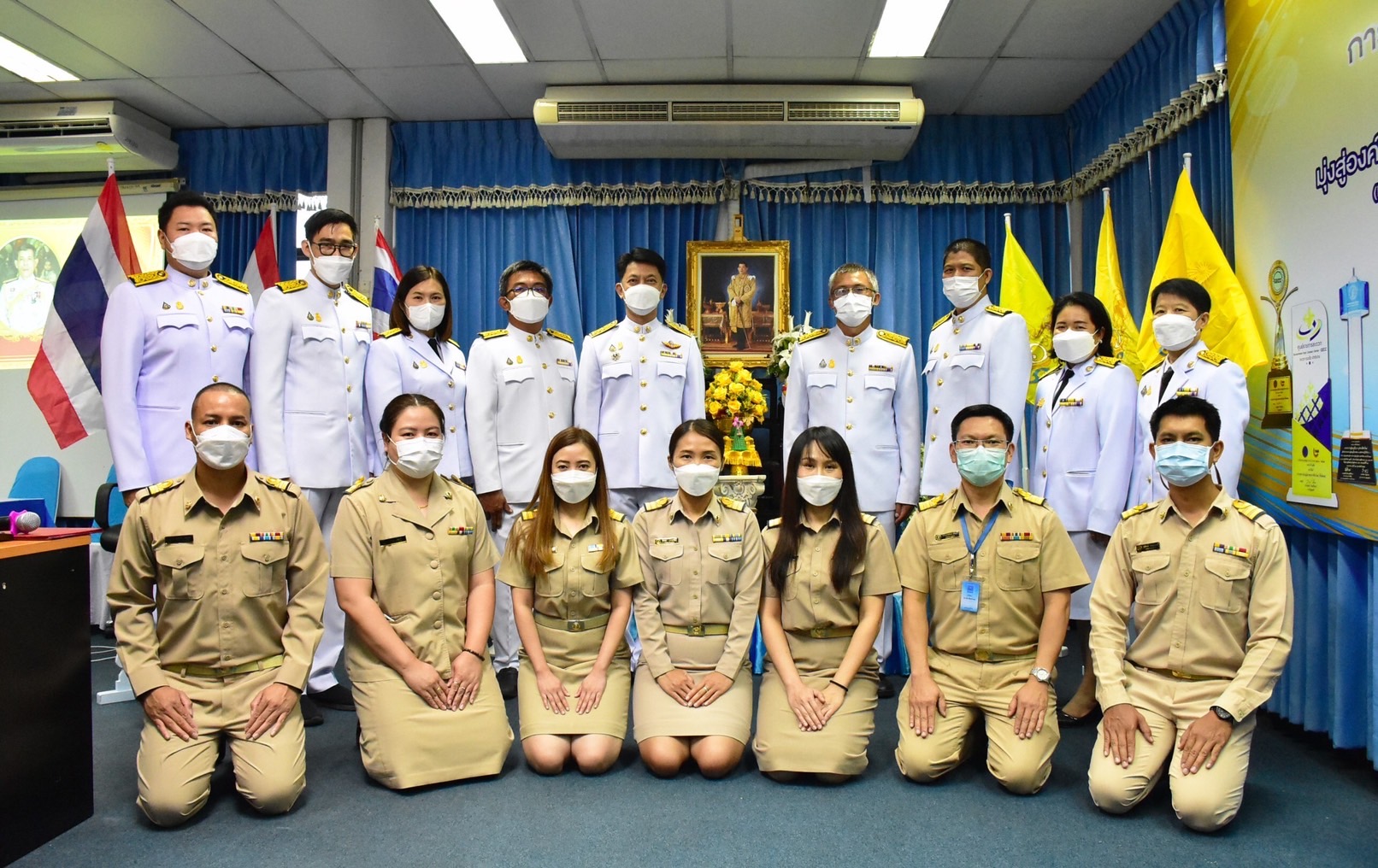 กปภ.สาขาเชียงใหม่(พ) จัดพิธีถวายสัตย์ปฏิญาณเพื่อเป็นพนักงานรัฐวิสาหกิจที่ดีและเป็นพลังของแผ่นดิน เฉลิมพระเกียรติ ในหลวง ร.10 เนื่องในโอกาสวันเฉลิมพระชนมพรรษา 28 ก.ค.65