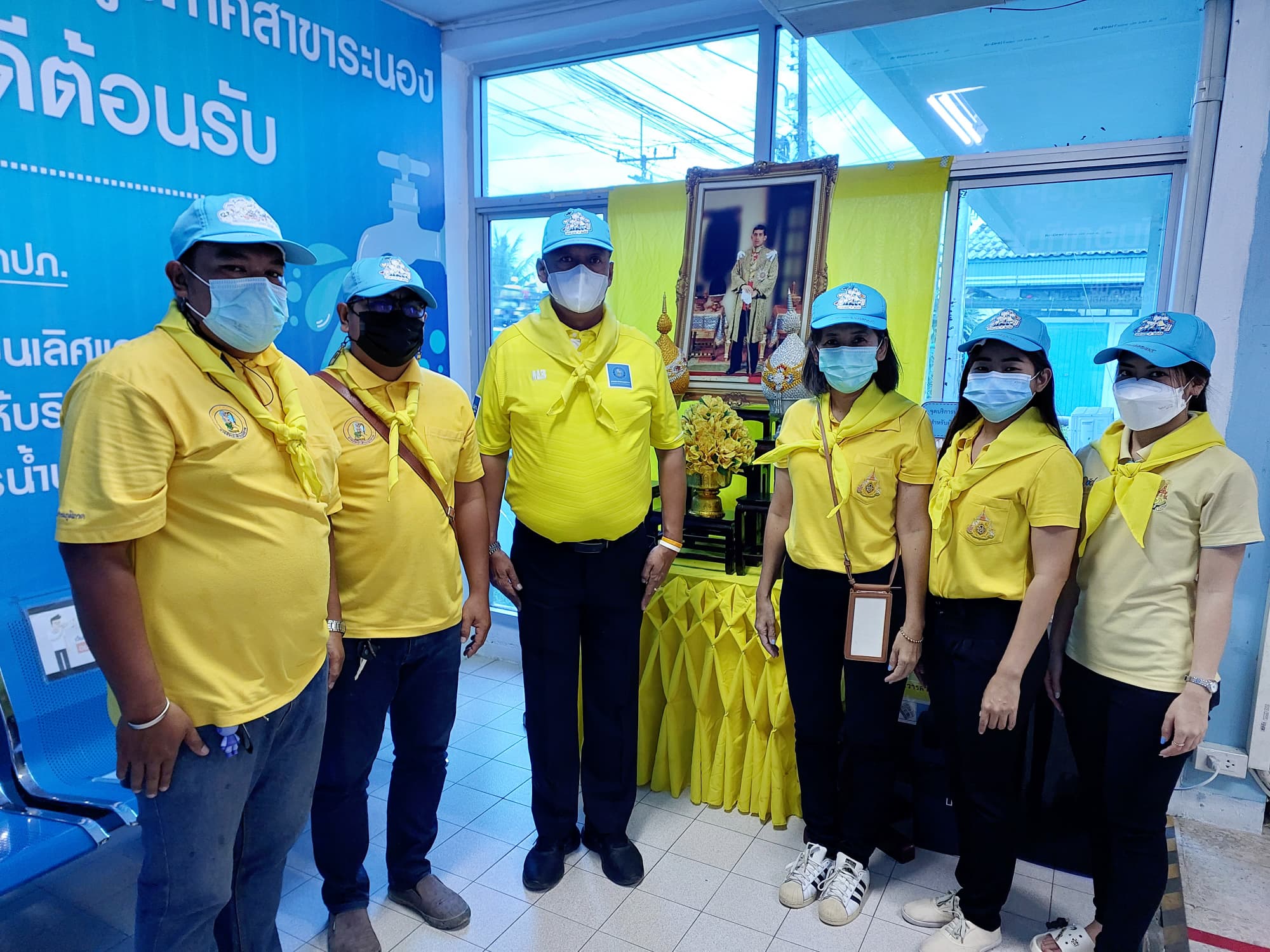 กปภ.สาขาระนอง จัดพิธีถวายสัตย์ปฏิญาณเพื่อเป็นข้าราชการที่ดีและพลังของแผ่นดิน เนื่องในโอกาสวันเฉลิมพระชนมพรรษา 28กรกฎาคม 2565