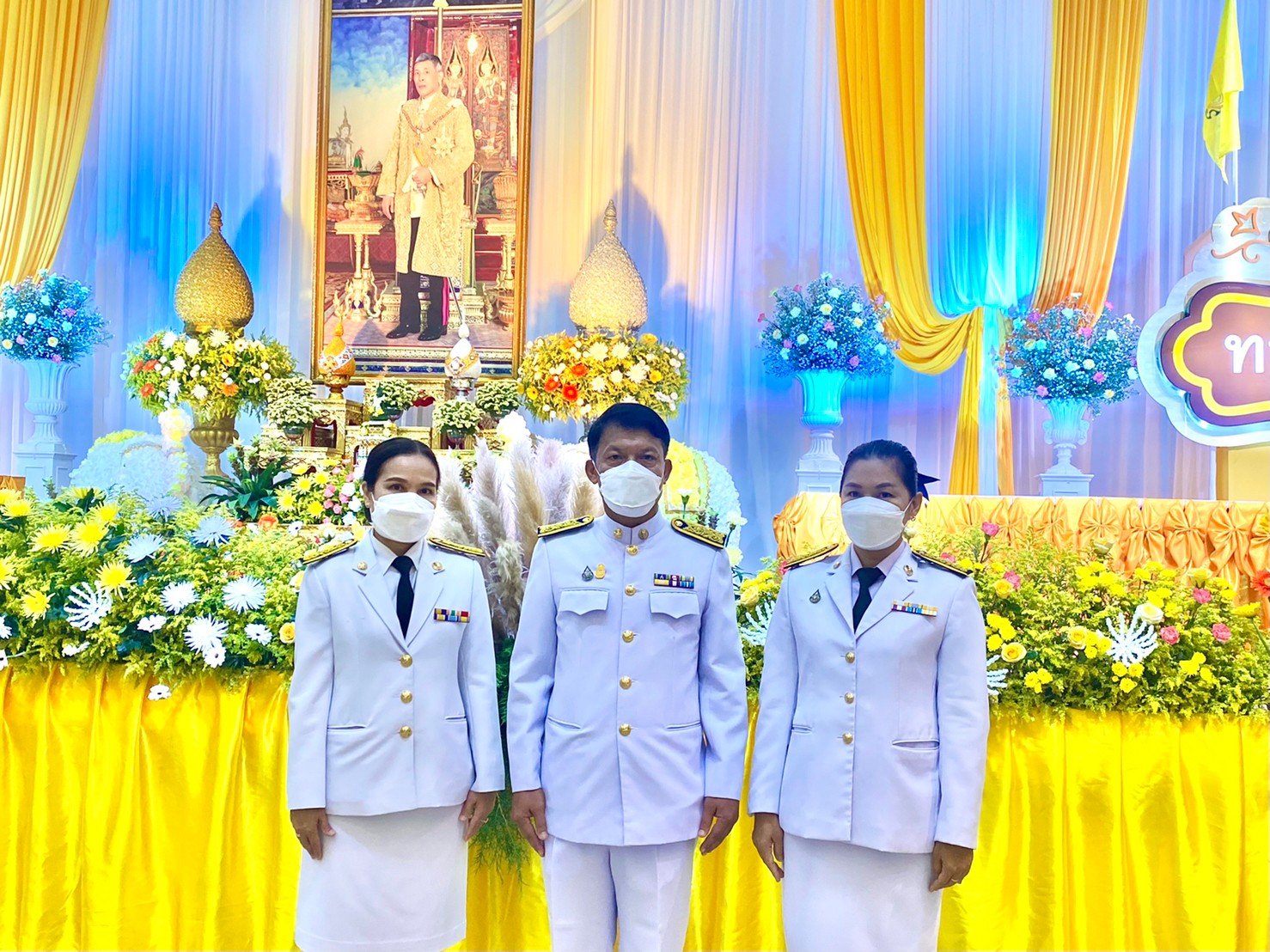 การประปาส่วนภูมิภาคสาขากระบี่ ร่วมกิจกรรมเนื่องเนื่องในโอกาสวันเฉลิมพระชนมพรรษา 70 พรรษา 28 กรกฎาคม 2565 พิธีถวายสัตย์ปฏิญาณเป็นข้าราชการที่ดีและพลังของแผ่นดินแสดงออกซึ่งความจงรักภักดีต่อสถาบัน ชาติ ศาสนา พระมหากษัตริย์