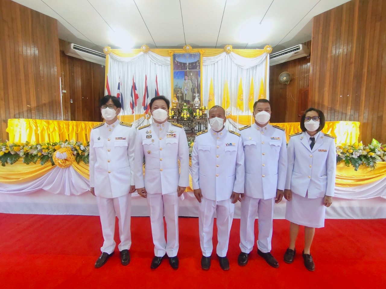 กปภ.สาขาท่ามะกา เข้าร่วมพิธีทำบุญตักบาตรถวายพระราชกุศล และพิธีถวายสัตย์ปฏิญาณเพื่อเป็นข้าราชการที่ดีและพลังของแผ่นดิน กิจกรรมเฉลิมพระเกียรติพระบาทสมเด็จพระเจ้าอยู่หัว เนื่องในโอกาสมหามงคลเฉลิมพระชนมพรรษา 28 กรกฎาคม 2565