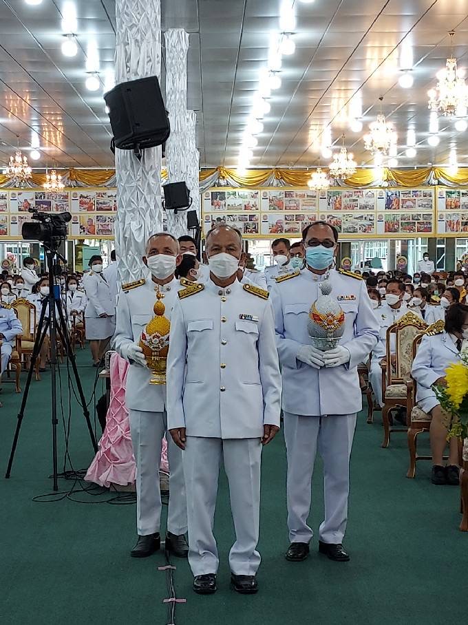 กปภ.สาขาสามพราน เข้าร่วมพิธีถวายเครื่องราชสักการะและวางพานพุ่ม และพิธีจุดเทียนชัยถวายพระพร เนื่องในโอกาสวันเฉลิมพระชนมพรรษา พระบาทสมเด็จพระเจ้าอยู่หัว