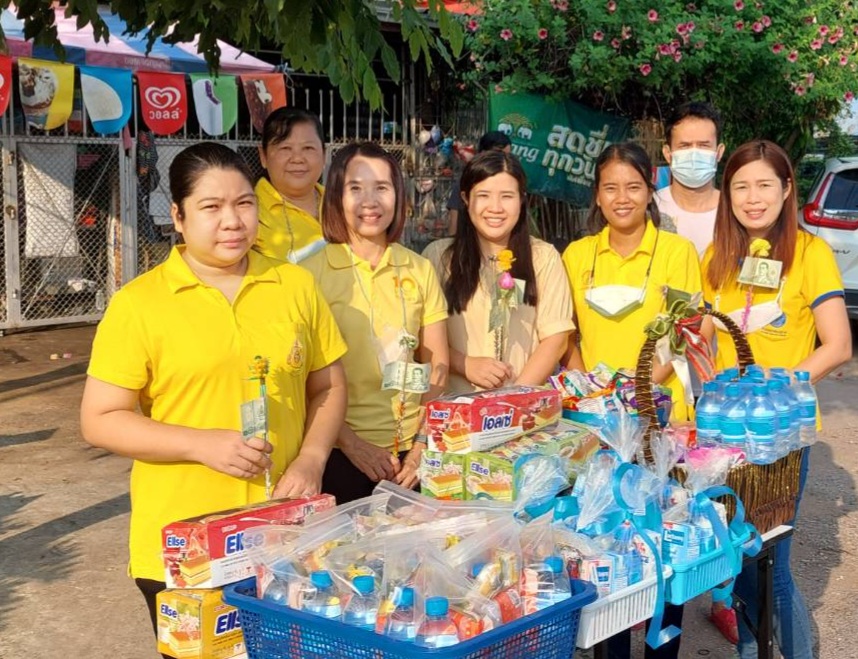 กปภ.สาขาพิษณุโลก ร่วมพิธีทำบุญตักบาตรถวายพระราชกุศล เนื่องในโอกาสมหามงคลเฉลิมพระชนมพรรษา 28 กรกฎาคม 2565