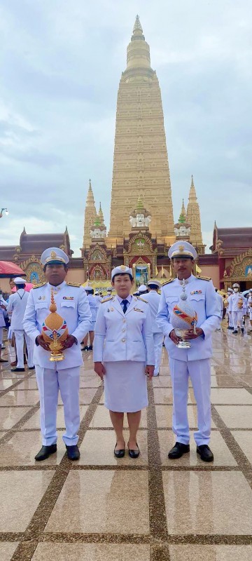 กปภ.สาขาอ่าวลึก เข้าร่วมพิธีถวายเครื่องราชสักการะและวางพานพุ่ม และพิธีจุดเทียนชัยถวายพระพร เนื่องในโอกาสวันเฉลิมพระชนมพรรษา พระบาทสมเด็จพระเจ้าอยู่หัว