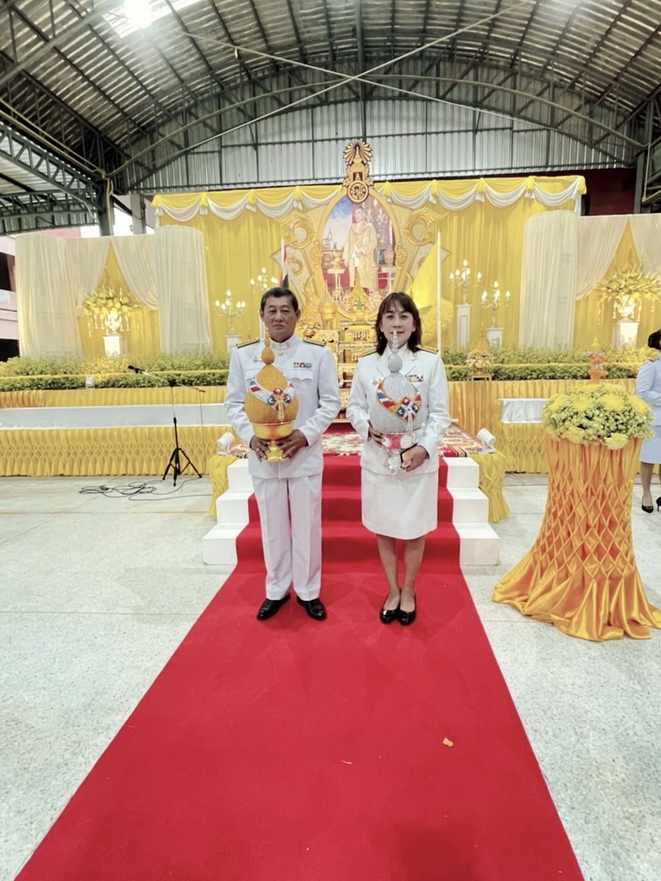กปภ.สาขาขลุง เข้าร่วมพิธีถวายเครื่องราชสักการะและวางพานพุ่ม และพิธีจุดเทียนชัยถวายพระพร เนื่องในโอกาสวันเฉลิมพระชนมพรรษา พระบาทสมเด็จพระเจ้าอยู่หัว