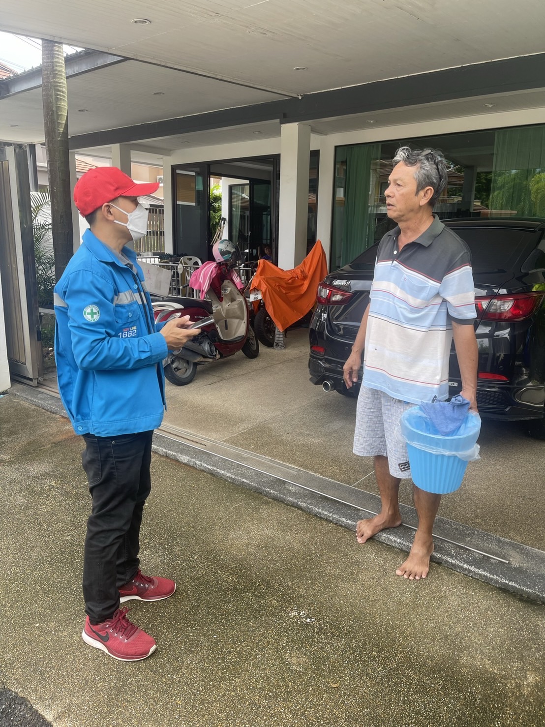 กปภ.สาขาภูเก็ต  ลงพื้นที่สุ่มอ่านมาตรออนไลน์ ผ่านโปรแกรมระบบการจัดการสุ่มมาตรออนไลน์ ประจำเดือนสิงหาคม 2565