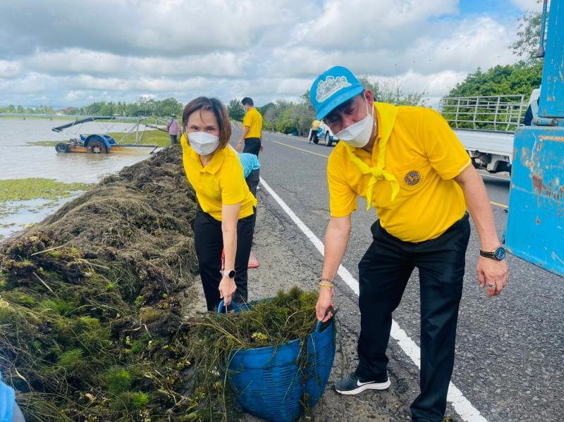 กปภ.สาขาสุรินทร์จัดกิจกรรมตามาโครงการรวมพลังจิตอาสา กปภ.เทิดไท้องค์ราชัน พระพันปีหลวง