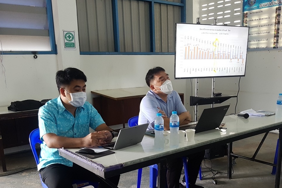 กองระบบจำหน่าย กปภ.ข.6 สัญจรลงพื้นที่ กปภ.สาขาเมืองพล จ.ขอนแก่น