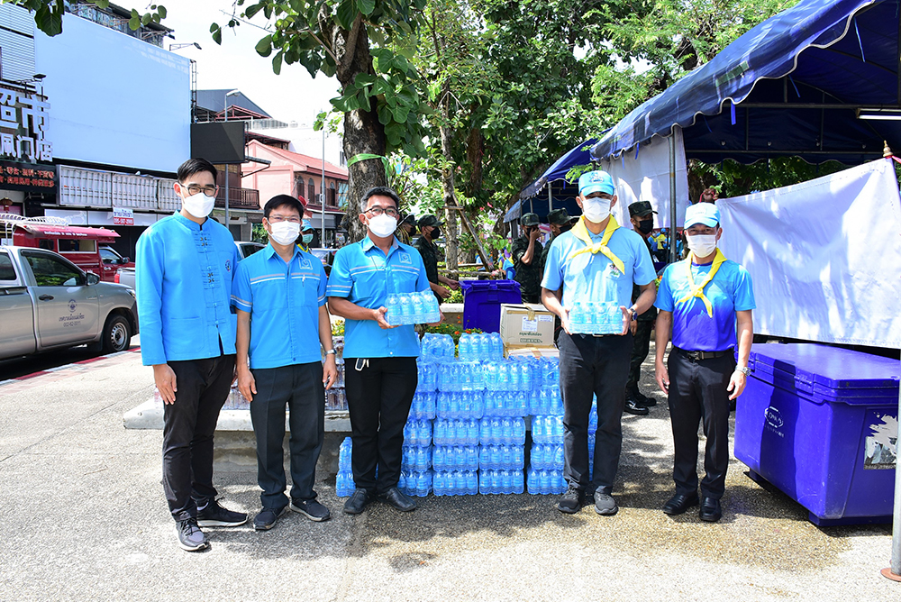 การประปาส่วนภูมิภาคสาขาเชียงใหม่(ชั้นพิเศษ) เข้าร่วมกิจกรรมงานจิตอาสาพระราชทาน "วันแม่แห่งชาติ"