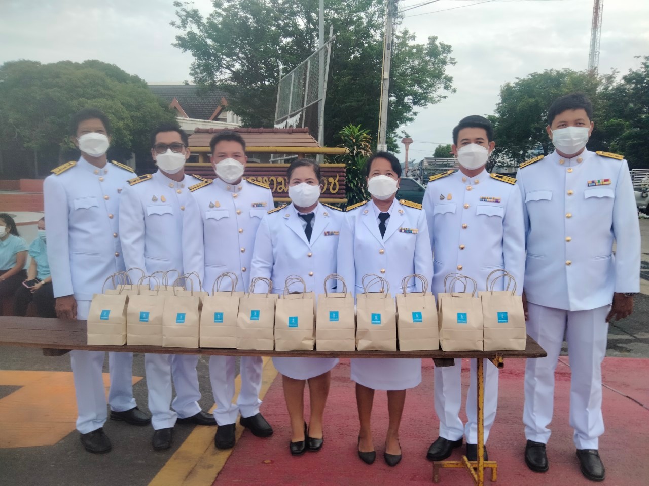 กปภ.สาขากาญจนบุรี เข้าร่วมกิจกรรมเฉลิมพระเกียรติสมเด็จพระนางเจ้าสิริกิติ์ พระบรมราชินีนาถ พระบรมราชชนนีพันปีหลวง เนื่องในโอกาสมหามงคลเฉลิมพระชนมพรรษา 90 พรรษา 12 สิงหาคม 2565