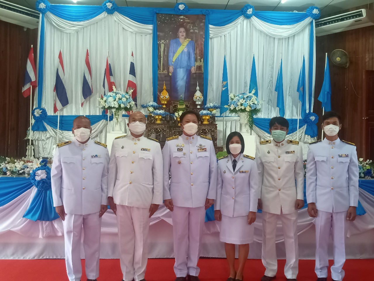กปภ.สาขาท่ามะกา ร่วมพิธีทำบุญตักบาตรถวายเป็นพระราชกุศล กิจกรรมเฉลิมพระเกียรติสมเด็จพระนางเจ้าสิริกิติ์ พระบรมราชินีนาถ พระบรมราชชนนีพันปีหลวง เนื่องในโอกาสมหามงคงเฉลิมพระชนมพรรษา 90 พรรษา 12 สิงหาคม 2565