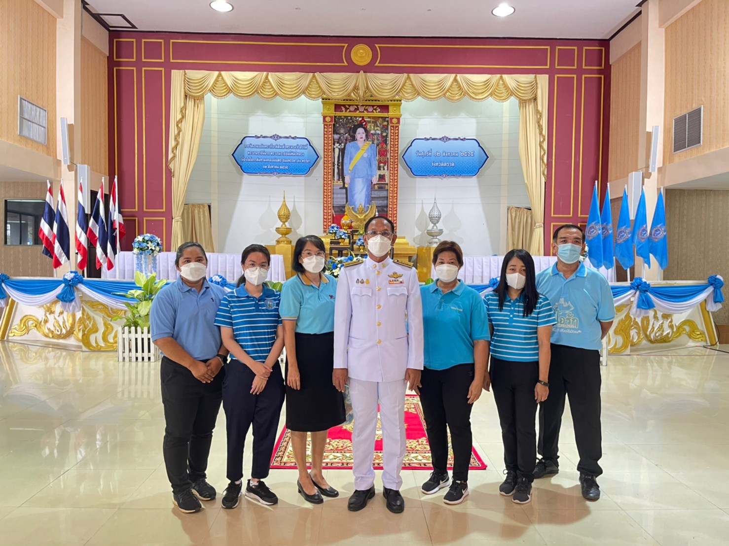 กปภ.สาขาตราดเข้าร่วมกิจกรรมเฉลิมพระเกียรติสมเด็จพระนางเจ้าสิริกิติ์ พระบรมราชินีนาถพระบรมราชชนนีพันปีหลวง เนื่องในโอกาสมหามงคลเฉลิมพระชนมพรรษา 90 พรรษา 12 สิงหาคม 2565