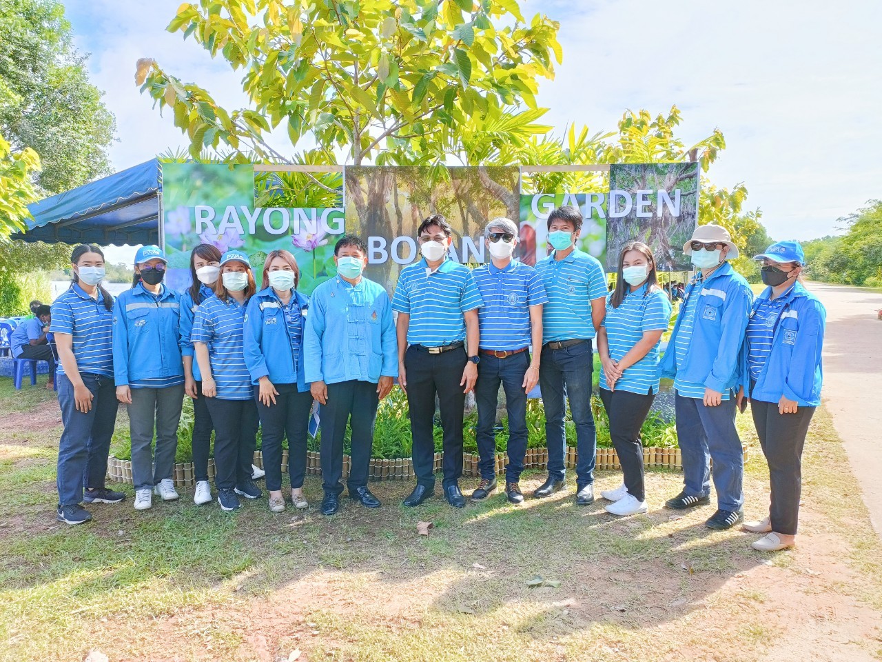 การประปาส่วนภูมิภาคสาขาปากน้ำประแสร์ ร่วมกิจกรรมโครงการปลูกป่าเฉลิมพระเกียรติ
