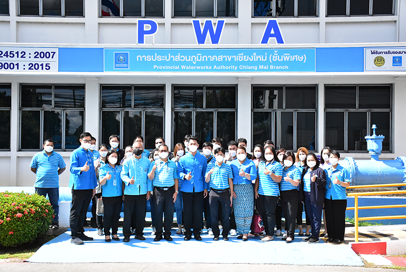 กปภ.สาขาเชียงใหม่ (ชั้นพิเศษ) ให้การต้อนรับกองภูมิสารสนเทศและกองพัฒนาระบบสารสนเทศบริการในการประชุมติดตามผลการดำเนินงานระบบ Smart 1662 และระบบสารสนเทศอื่นๆที่เกี่ยวข้อง