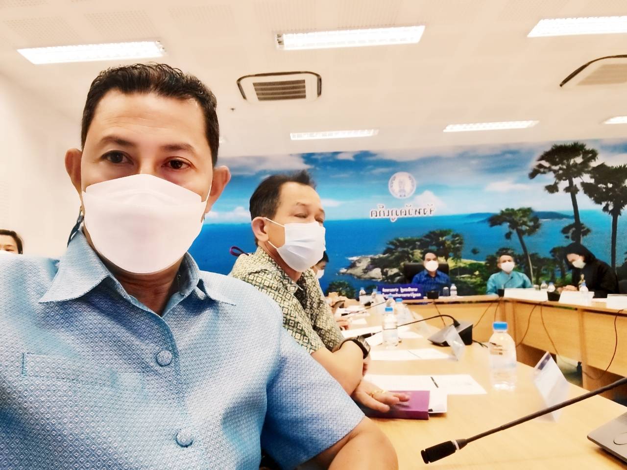 กปภ.สาขาภูเก็ต เข้าร่วมรับฟังการเสวนาออนไลน์ ผ่านระบบวิดีทัศน์ทางไกล (VCS) ในหัวข้อ ผู้นำ...กับการปราบโกง