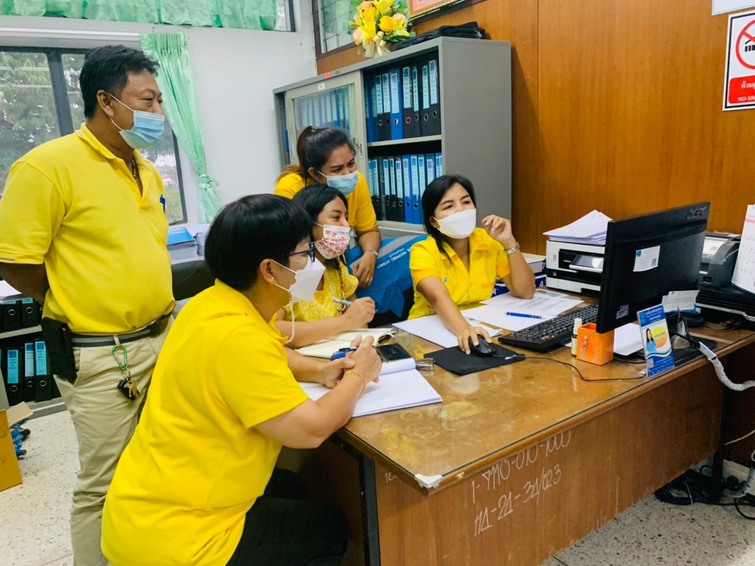 การประปาส่วนภูมิภาคสาขาบ้านตาขุน แลกเปลี่ยนการเรียนรู้ หรือ On The Job Training (OJT)