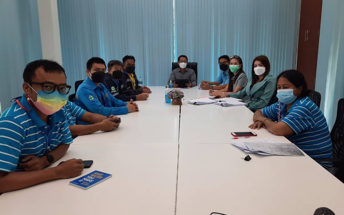 กปภ.สาขาภูเก็ต เข้าร่วมประชุมซักซ้อมการตรวจนับวัสดุคงคลัง ประจำปีงบประมาณ 2565