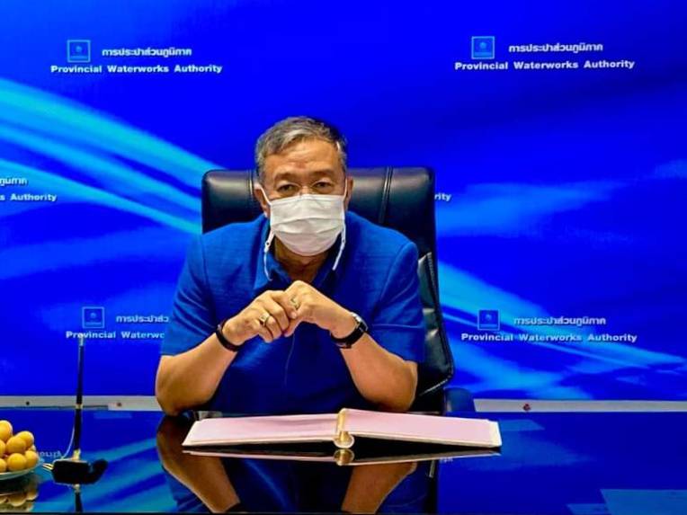 การประปาส่วนภูมิภาคสาขาฮอด ให้การต้อนรับ ประธานกรรมการการประปาส่วนภูมิภาค นายธนาคม จงจิระ อธิบดีกรมการปกครอง