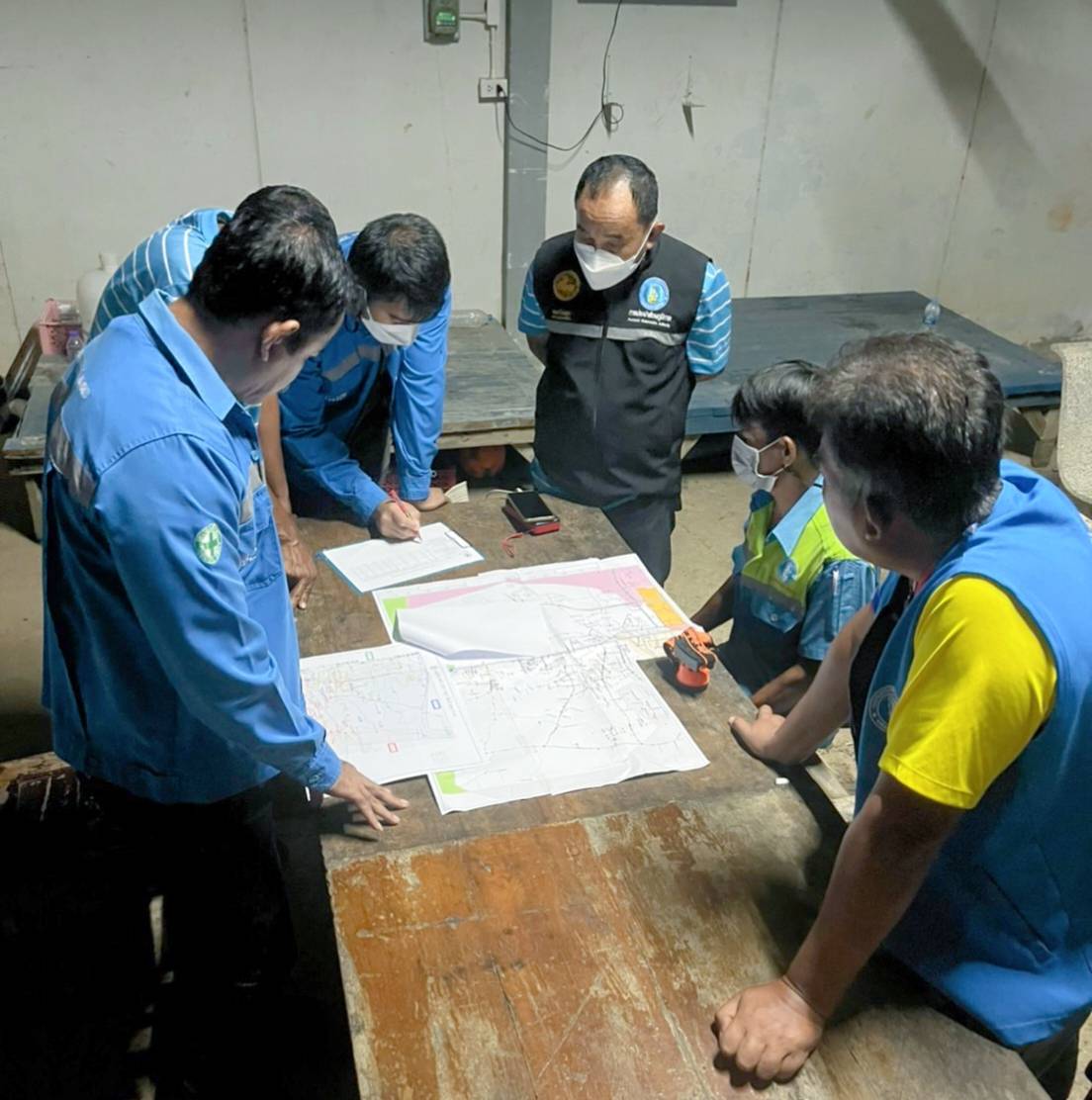 การประปาส่วนภูมิภาคสาขาทุ่งสง ลงพื้นที่ ร่วมกันทำ step test ค้นหาท่อแตกรั่ว ลดน้ำสูญเสีย แสดงความใส่ใจในการให้บริการ สร้างความมั่นใจแก่ลูกค้า