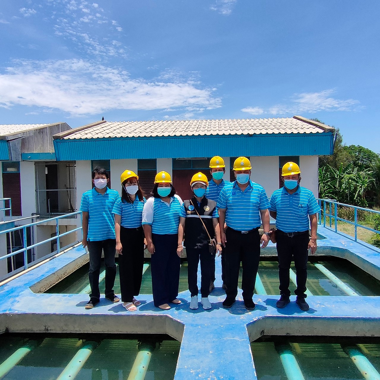 กปภ.สาขาอู่ทอง รับการตรวจประเมินโครงการจัดการน้ำสะอาด (WSP) ประจำไตรมาส 4/2565