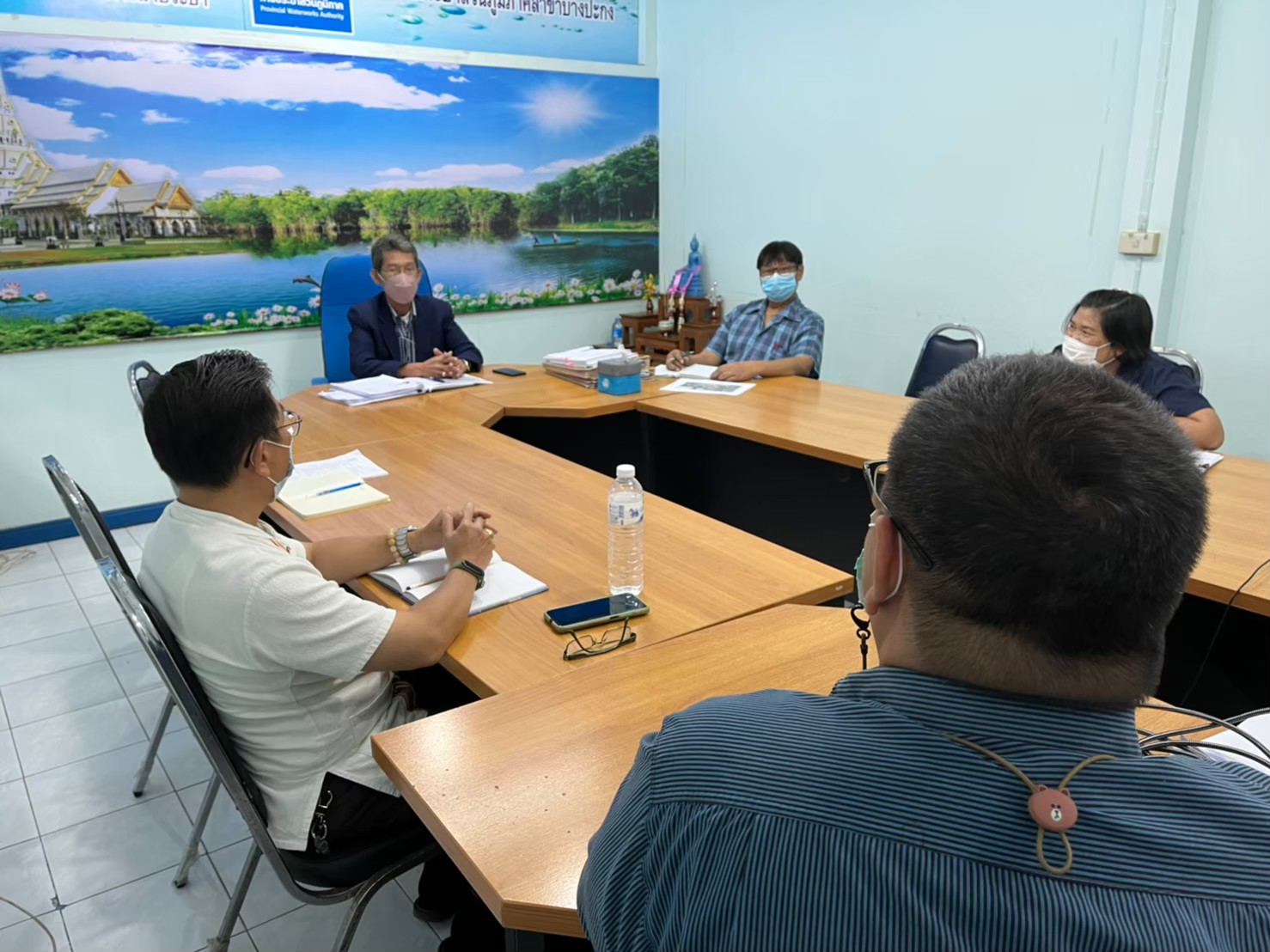 การประปาส่วนภูมิภาคสาขาบางปะกง จัดประชุม Morning Talk ครั้งที่ 10/2565
