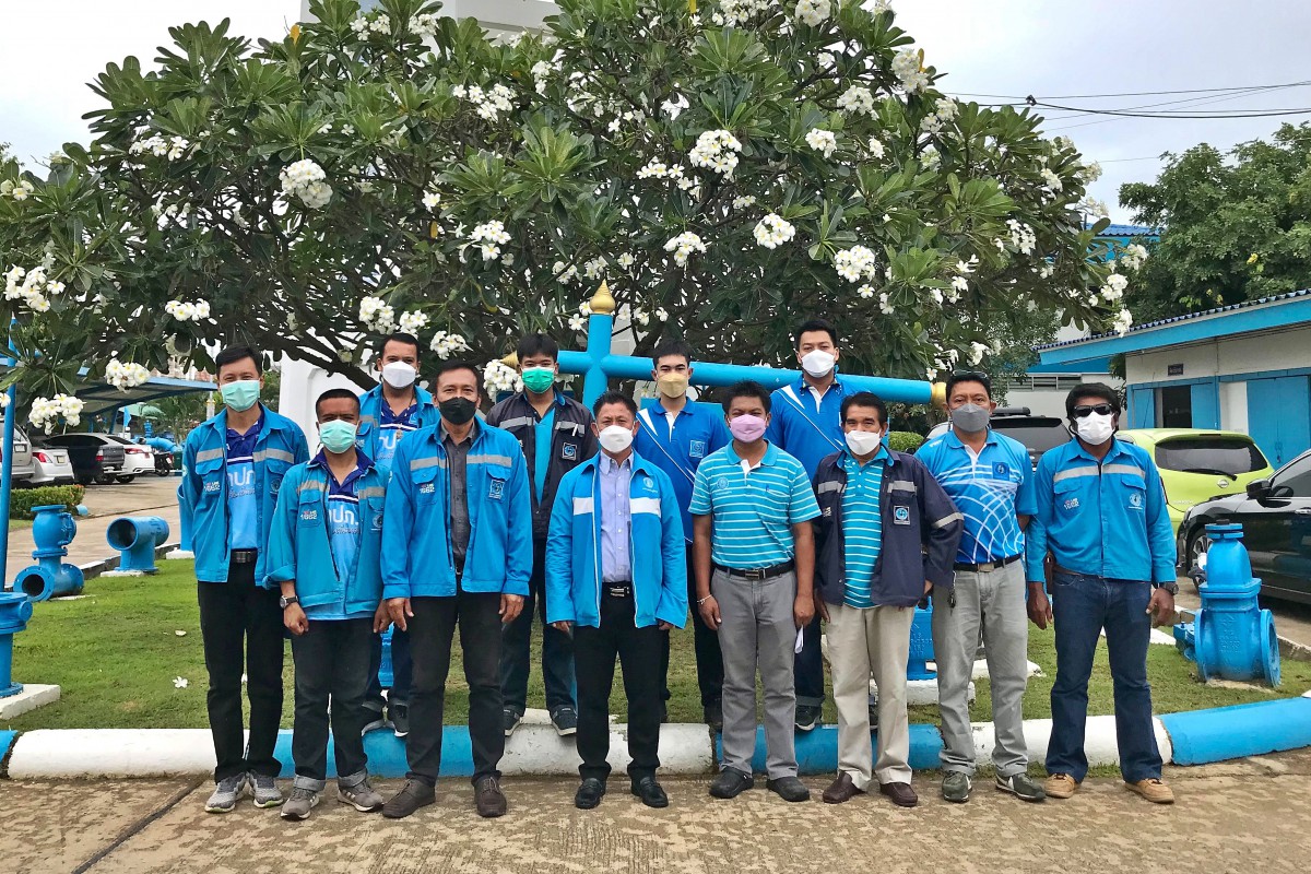 กปภ.สาขาปราณบุรี ลงพื้นที่ออกหาท่อแตก-ท่อรั่ว เชิงรุก (Active Leak Control) ตรวจสอบปัญหาน้ำไหลอ่อน พร้อมแก้ไขทันที ตามแผนลดน้ำสูญเสีย บริเวณ วงเวียนห้วยมงคล ตำบลทับใต้ อำเภอหัวหิน จังหวัดประจวบฯ