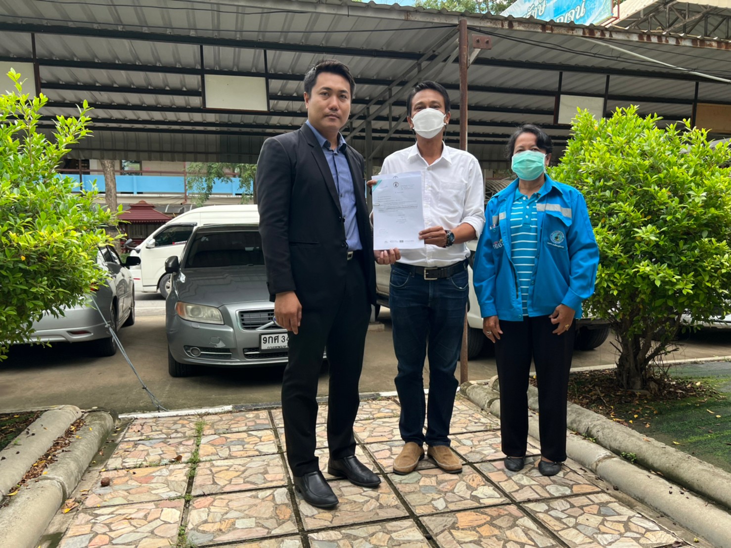 กปภ.สาขากาญจนบุรี ออกติดตามหนี้ค้างชำระค่าน้ำประปาของส่วนราชการ