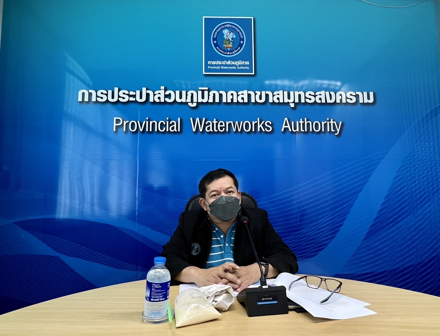 กปภ.สาขาสมุทรสงคราม จัดกิจกรรม Morning Talk ประจำเดือน สิงหาคม 2565