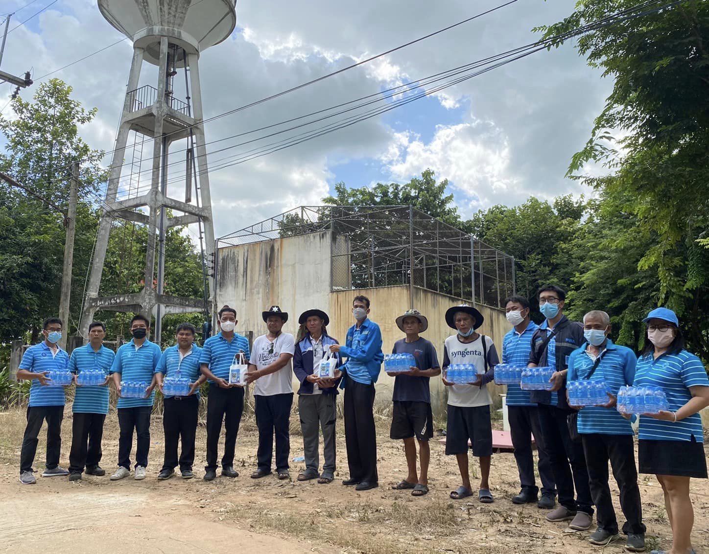 กปภ.สาขาในสังกัด กปภ.ข.6 ดำเนินโครงการ "น้ำประปา กปภ. อปท. เพื่อปวงชน" ประจำปี 2565