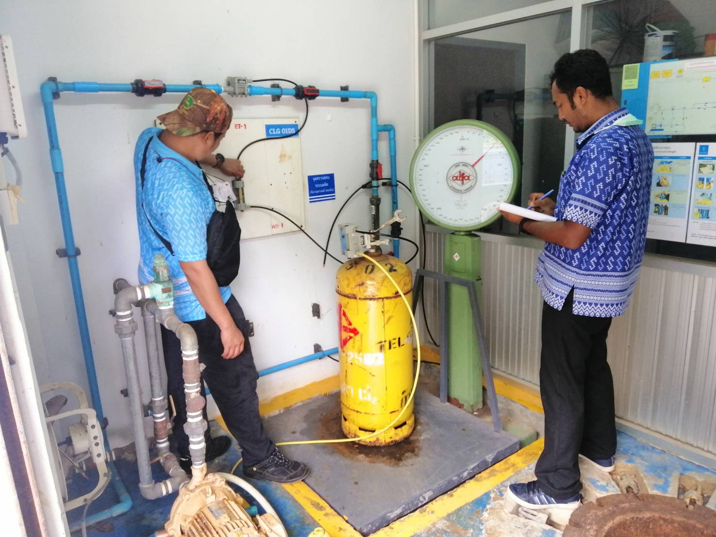 กปภ.สาขากาญจนดิษฐ์ ดำเนินการบำรุงรักษาเชิงป้องกัน Preventive Maintenance (PM) ตามแผน ระบบฐานข้อมูลเครื่องจักร/อุปกรณ์ระบบผลิต