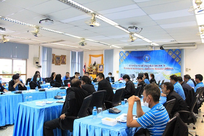 กปภ.ข.6 ประชุมหารือสัญญาจ้างอ่านมาตร ปี 2566