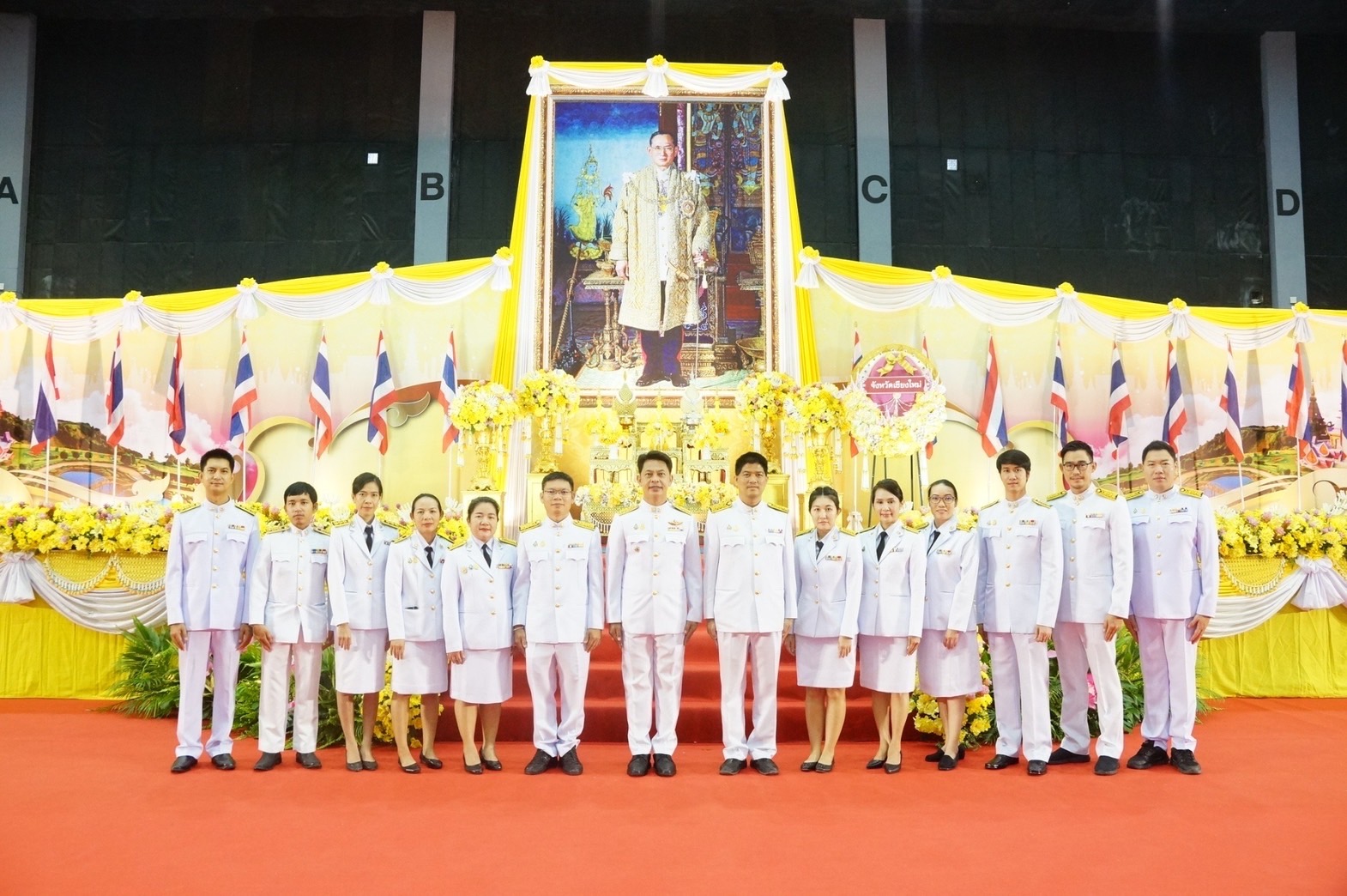กปภ.สาขาเชียงใหม่(ชั้นพิเศษ) ร่วมพิธีทำบุญตักบาตรเนื่องในวันคล้ายวันสวรรคต พระบาทสมเด็จพระบรมชนกาธิเบศร มหาภูมิพลอดุลยเดชมหาราช บรมนาถบพิตร