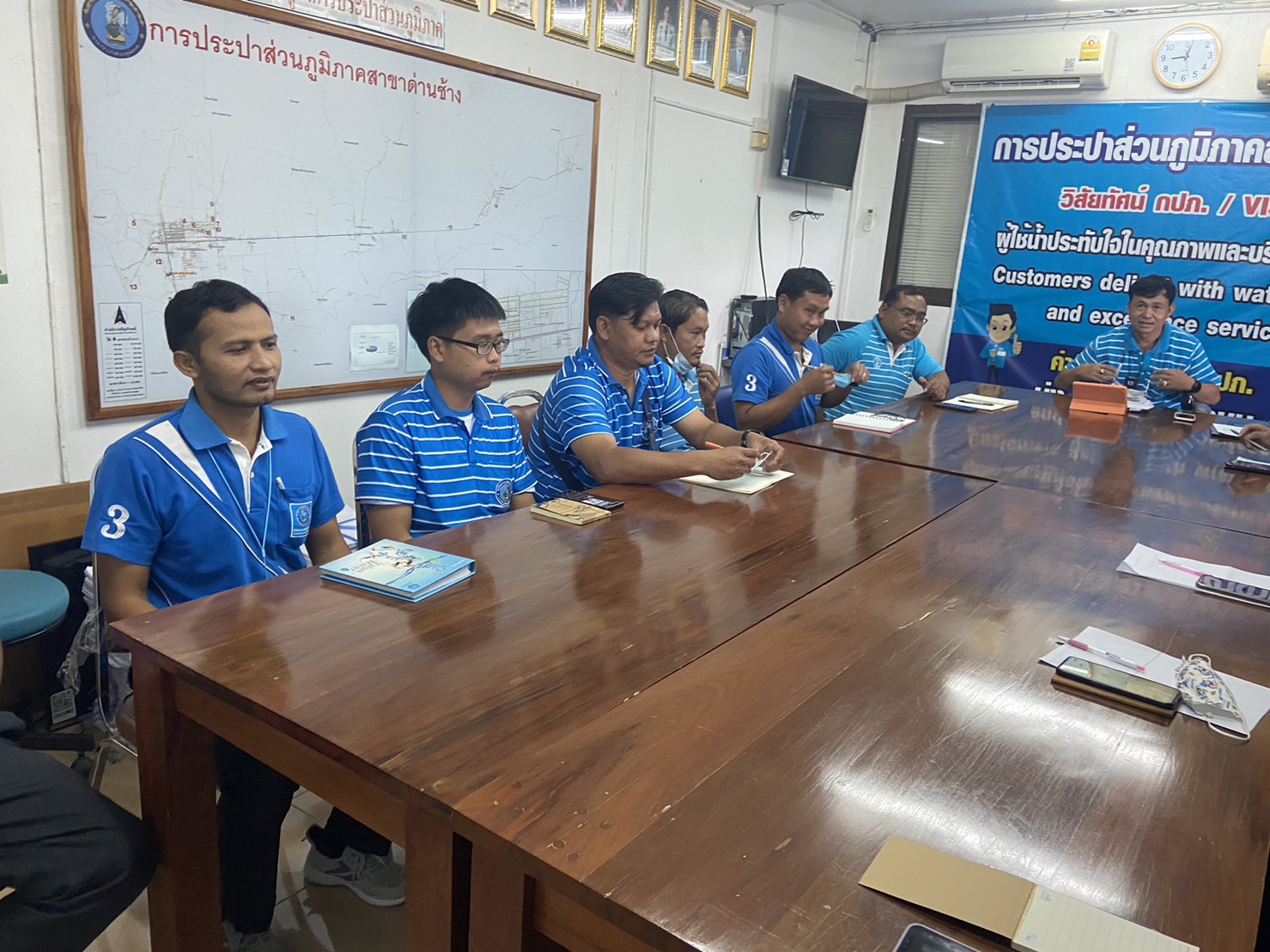 กปภ.สาขาด่านช้างดำเนินการกิจกรรม Morning Talk ครั้งที่ 1/2566