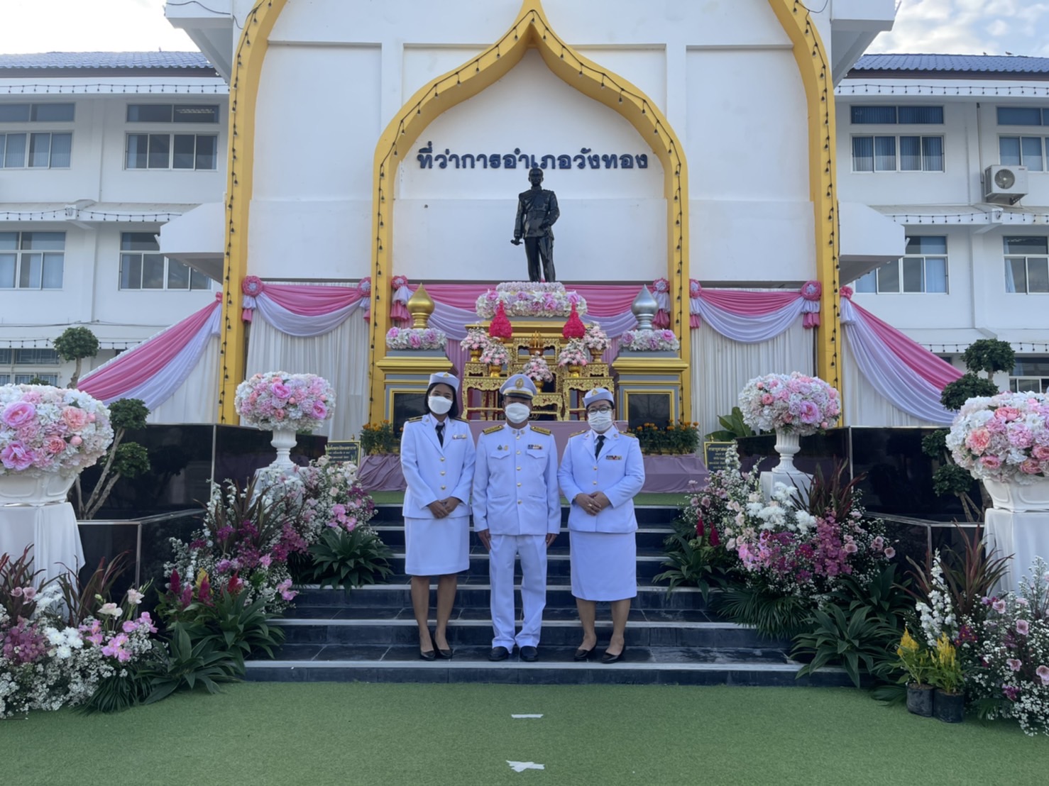 กปภ.สาขาพิษณุโลก เข้าร่วมพิธีวางพวงมาลา เนื่องในวันคล้ายวันสวรรคต ในหลวง รัชกาลที่ 5