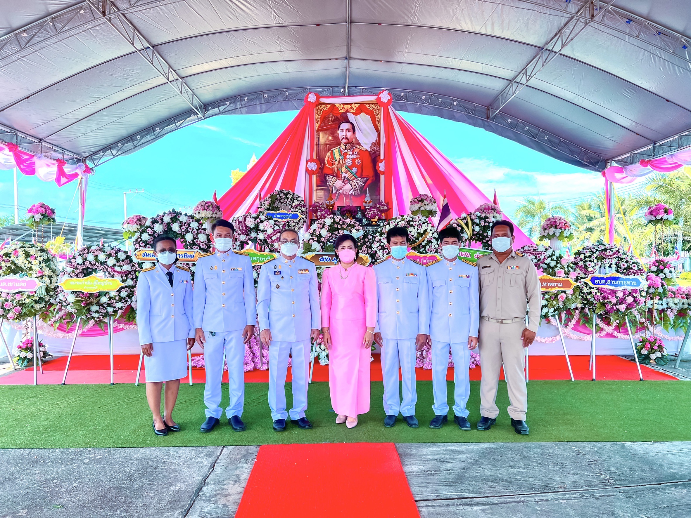 การประปาส่วนภูมิภาคสาขากุยบุรี ร่วมกิจกรรมน้อมรำลึกเนื่องในวันคล้ายวันสวรรคตพระบาทสมเด็จพระจุลจอมเกล้าเจ้าอยู่หัว "วันปิยมหาราช" 23 ตุลาคม 2565