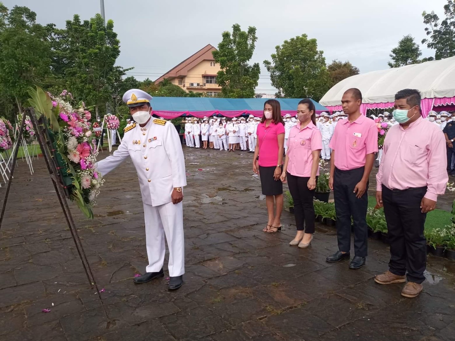 การประปาส่วนภูมิภาคสาขาทุ่งสง ร่วมกิจกรรมน้อมรำลึกเนื่องในวันคล้ายวันสวรรคต พระบาทสมเด็จพระจุลจอมเกล้าเจ้าอยู่หัว 23 ตุลาคม 2565