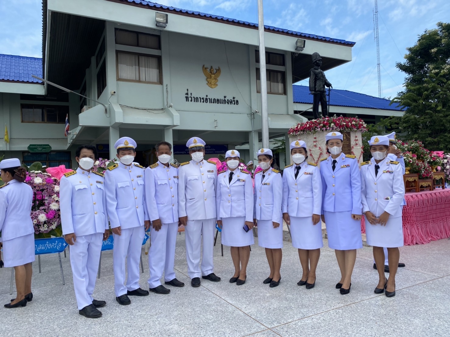 กปภ.สาขาแก้งคร้อ ร่วมพิธีน้อมรำลึกเนื่องในวันคล้ายวันสวรรคต พระบาทสมเด็จพระจุลจอมเกล้าเจ้าอยู่หัว 23 ตุลาคม 2565
