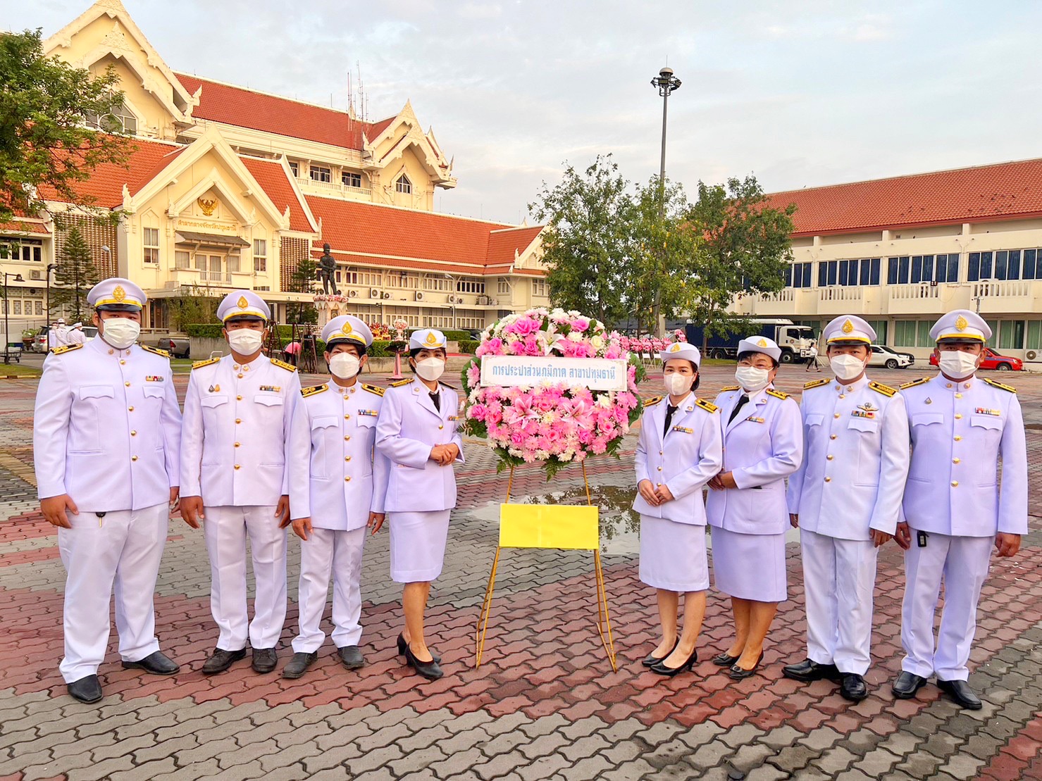 กปภ.สาขาปทุมธานี เข้าร่วมพิธีน้อมรำลึกเนื่องในวันคล้ายวันสวรรคตพระบาทสมเด็จพระจุลจอมเกล้าเจ้าอยู่หัว 23 ตุลาคม 2565
