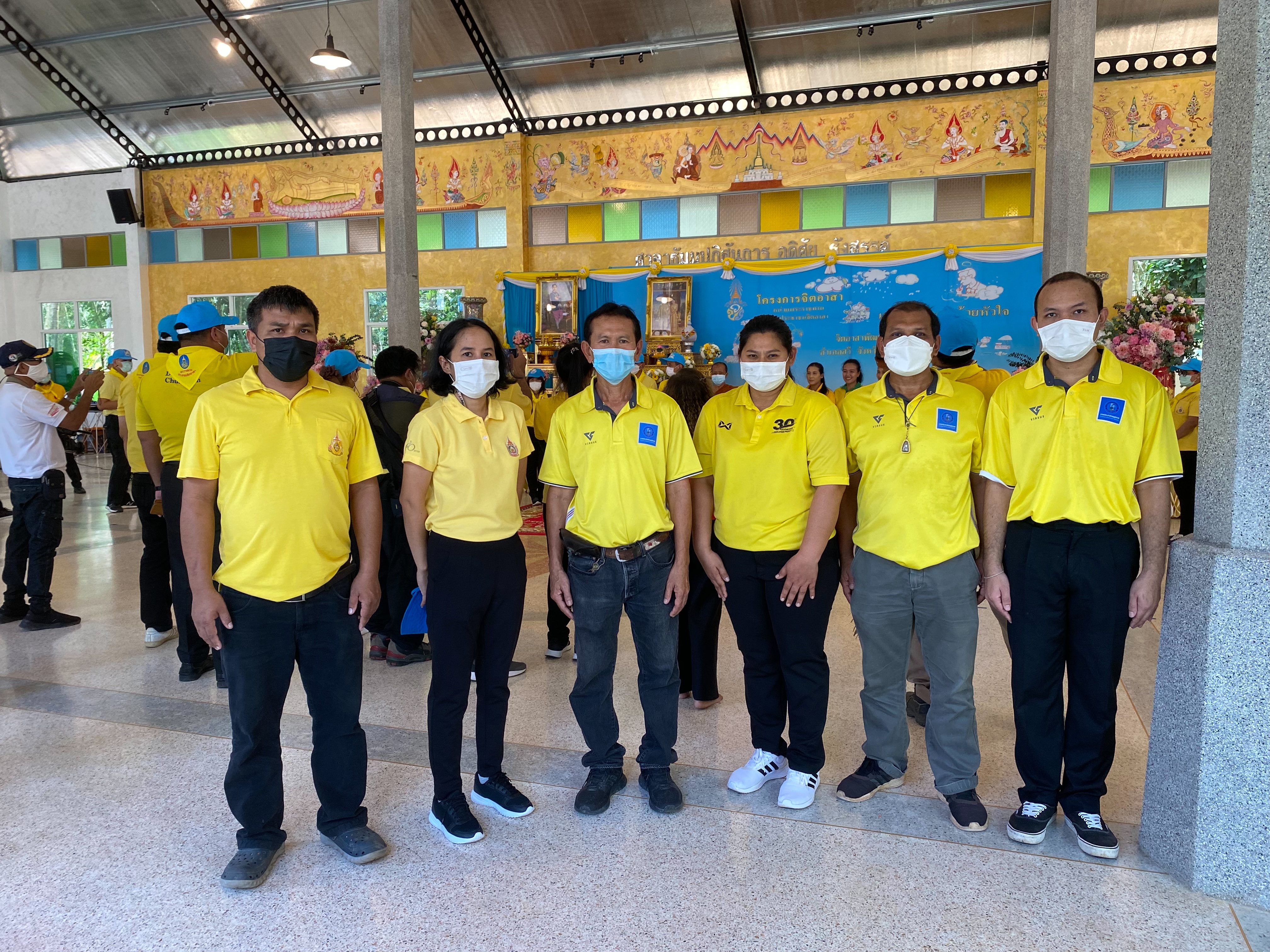 การประปาส่วนภูมิภาคสาขาชุมพร ร่วมกิจกรรมจิตอาสาจังหวัดชุมพร ร่วมทำความดีถวายพระราชกุศล เนื่องในวันปิยมหาราช วันที่ 23 ตุลาคม 2565