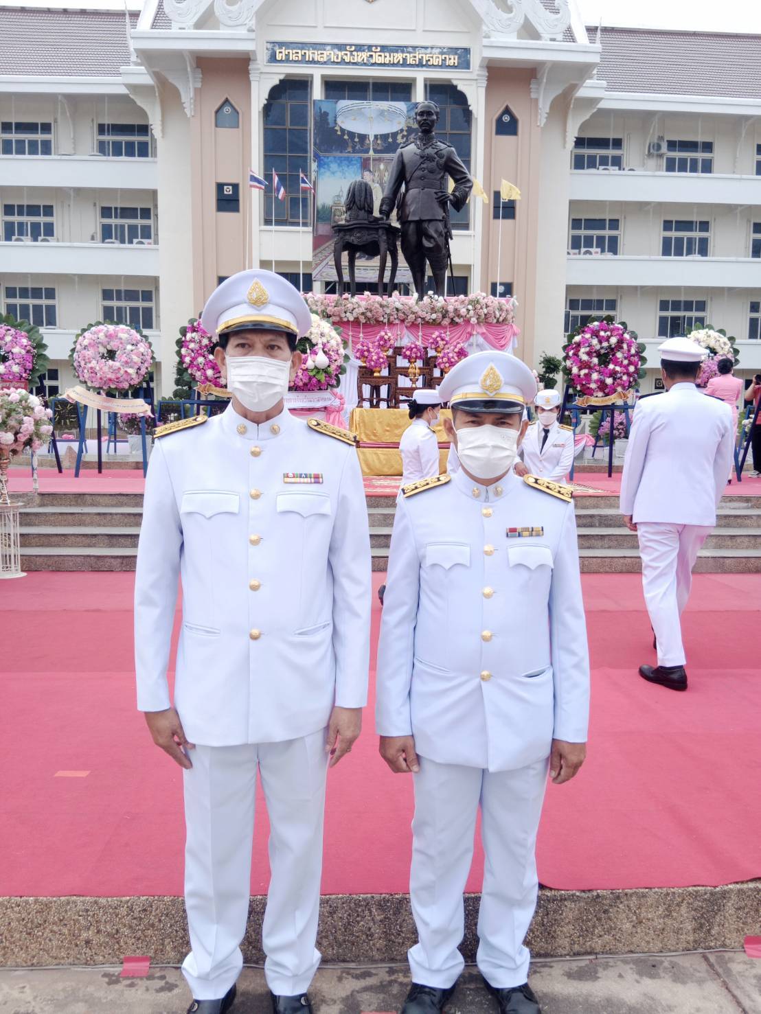 กปภ.สาขามหาสารคาม เข้าร่วมพิธีน้อมรำลึกเนื่องในวันคล้ายวันสวรรคต พระบาทสมเด็จพระจุลจอมเกล้าเจ้าอยู่หัว 23 ตุลาคม 2565