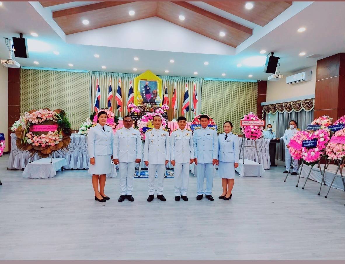 กปภ.สาขาด่านช้าง เข้าร่วมพิธีวางพวงมาลา วันปิยะมหาราช
