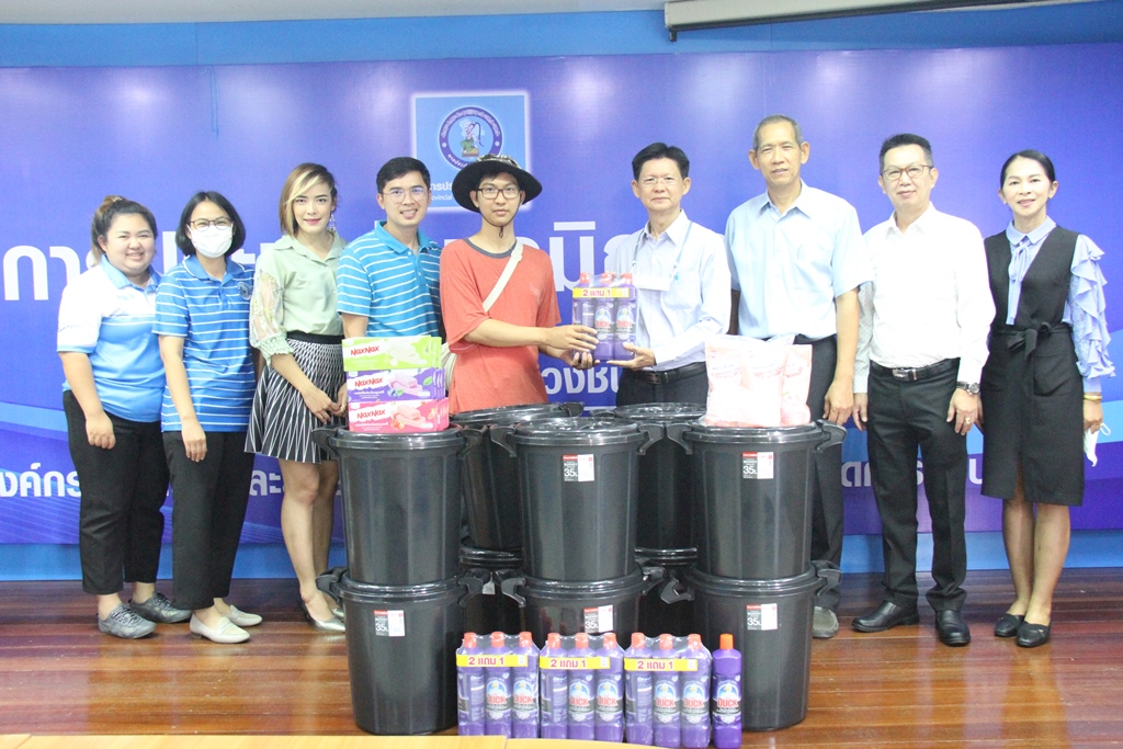 กปภ.ข.8 มอบสิ่งของแทนกำลังใจแก่พนักงานที่ประสบภัยน้ำท่วม 2565