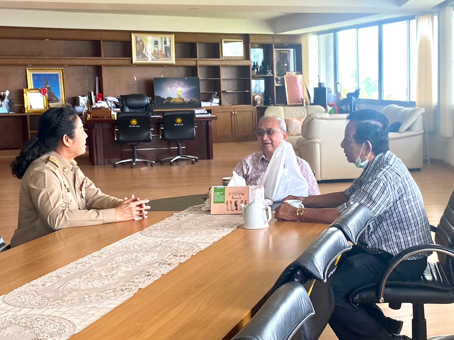 ผู้จัดการการประปาส่วนภูมิภาคสาขากระบี่ เข้าพบนายกองค์การบริหารส่วนจังหวัดกระบี่ ประสานความร่วมมือการปฏิบัติงานกันระหว่างองค์กร